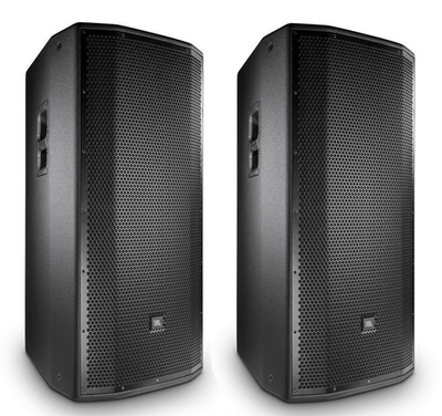 JBL PRX speakers